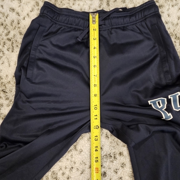 Puma Boys Size Large NWT Dark Blue Soft Fleece Jogger Sweatpants Logo - Picture 12 of 14